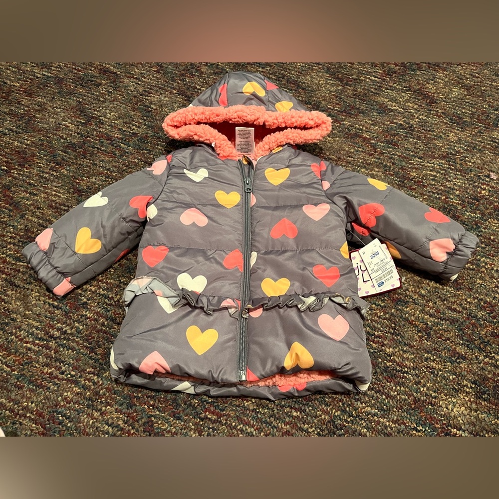 NWT girls winter jacket 24m